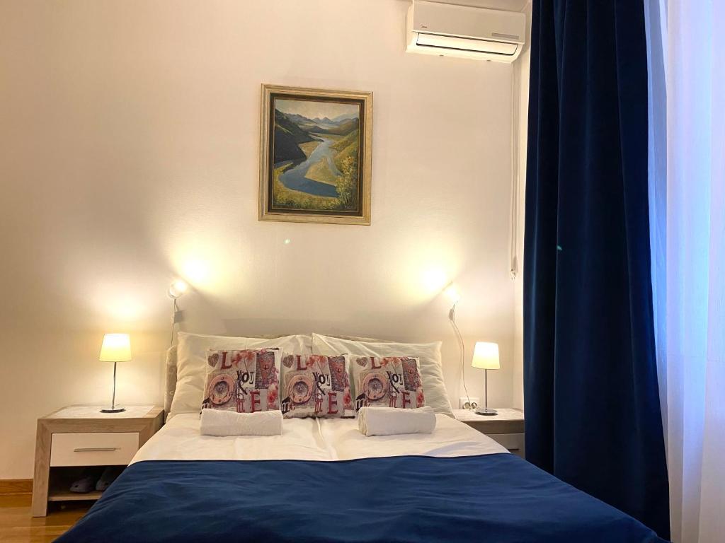 Postel nebo postele na pokoji v ubytování Villa Forever