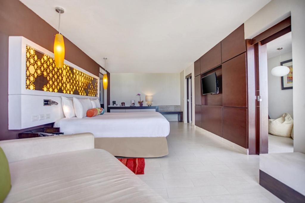Voodi või voodid majutusasutuse Hideaway at Royalton Blue Waters, An Autograph Collection all-Inclusive Resort - Adults Only toas