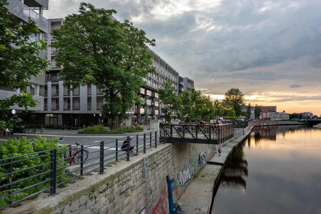 Výhľad na rieku v blízkosti apartmánu