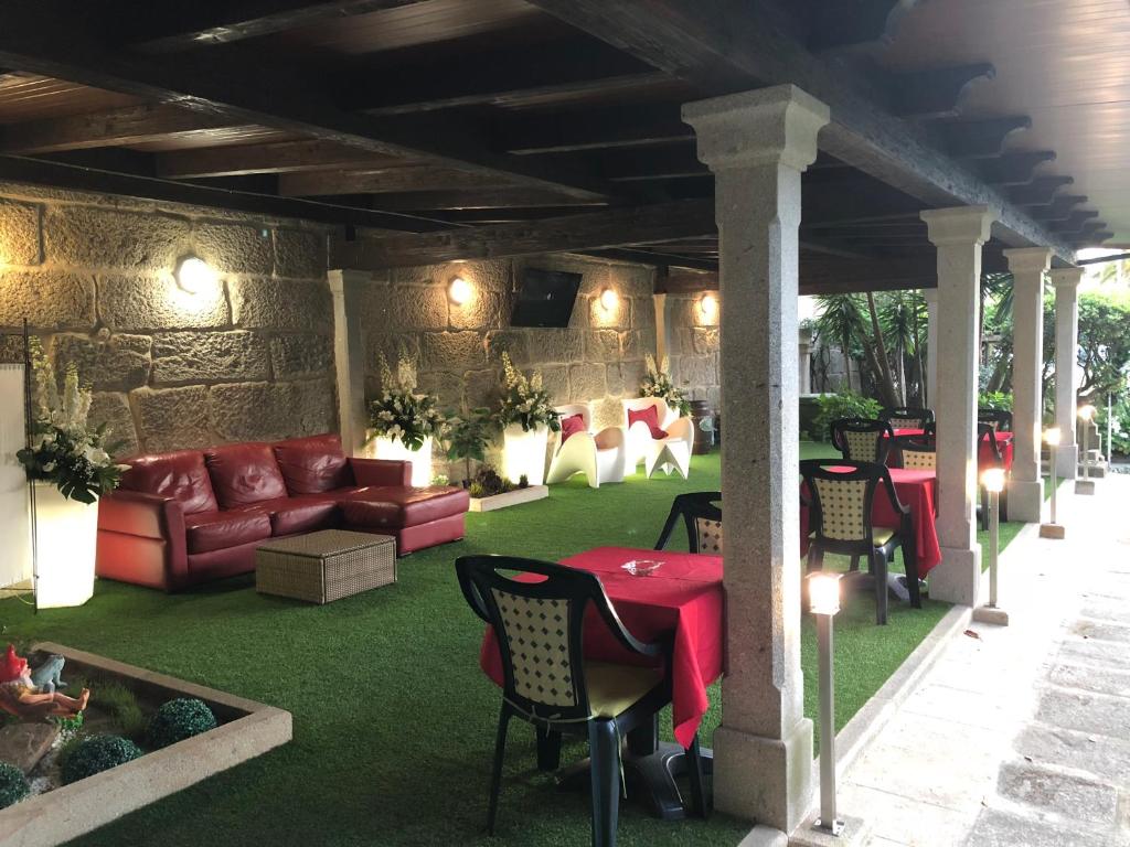 Posezení v ubytování Hotel Playa Samil Vigo