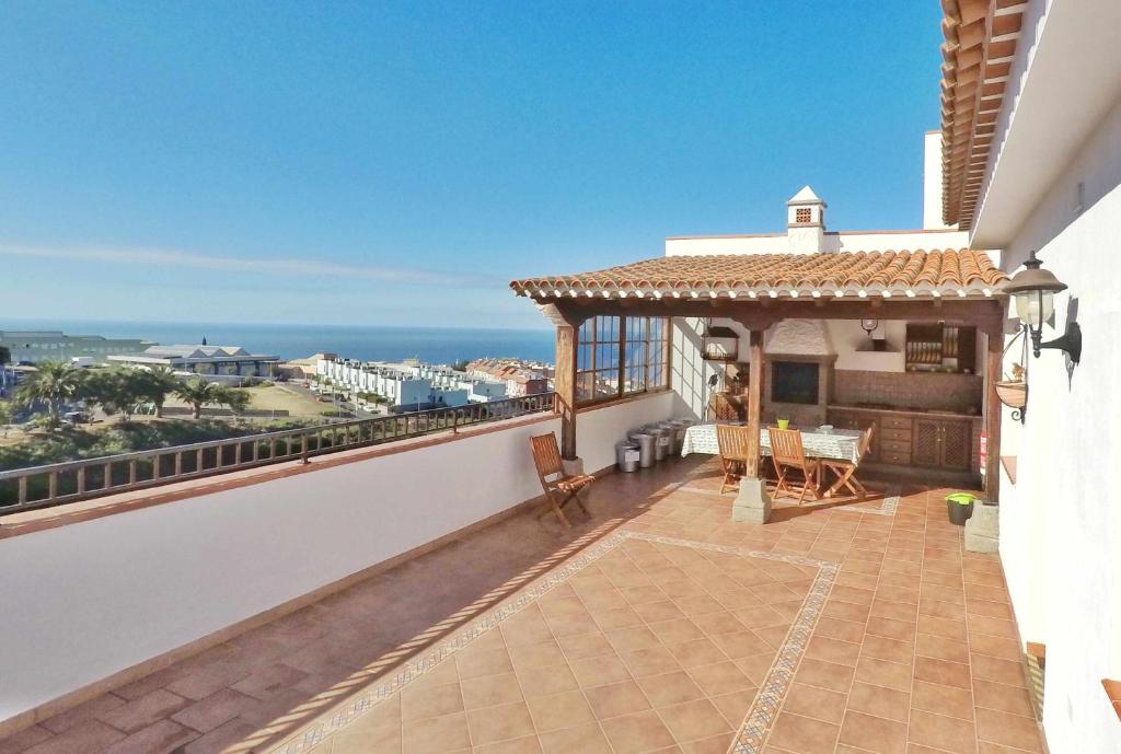 Balkón nebo terasa v ubytování Canary Bio Hostel Tenerife