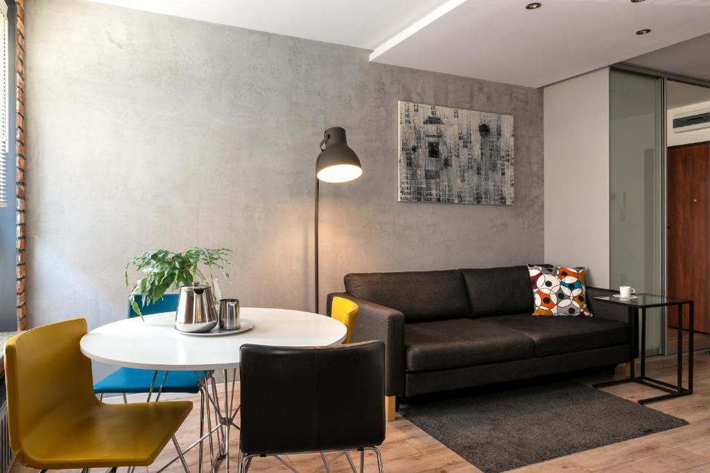 Część wypoczynkowa w obiekcie apartamenty-wroc Golden House