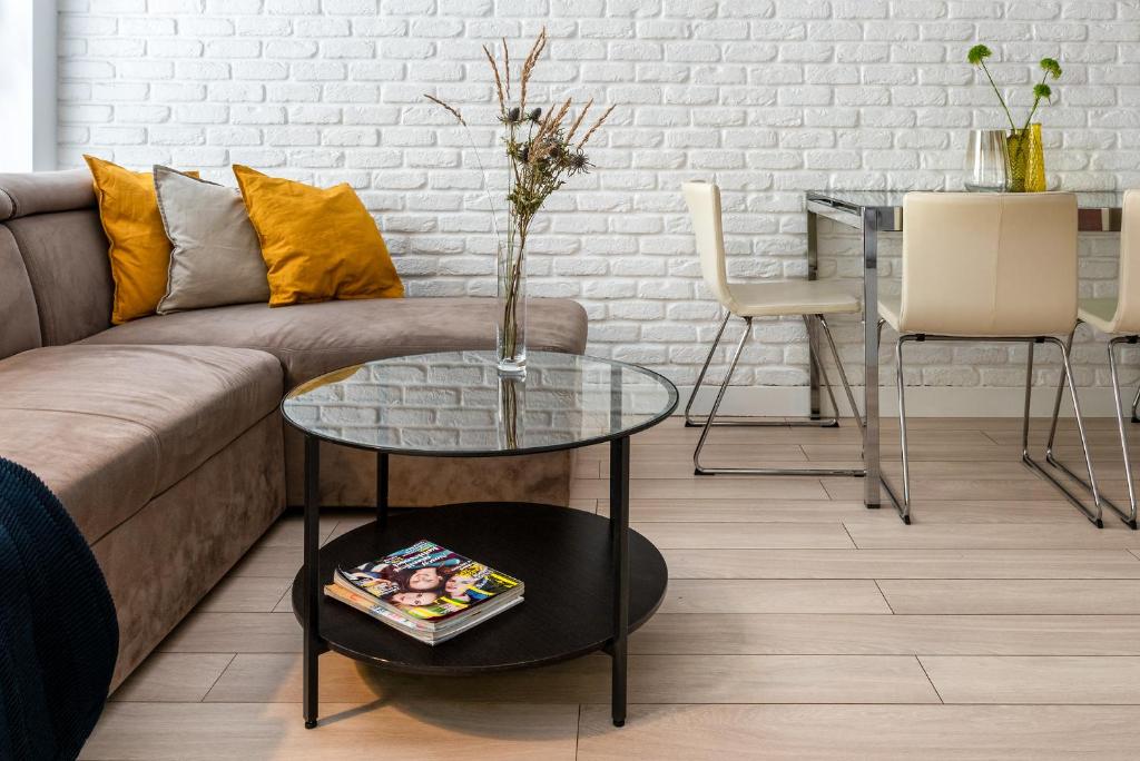 Część wypoczynkowa w obiekcie apartamenty-wroc Golden House