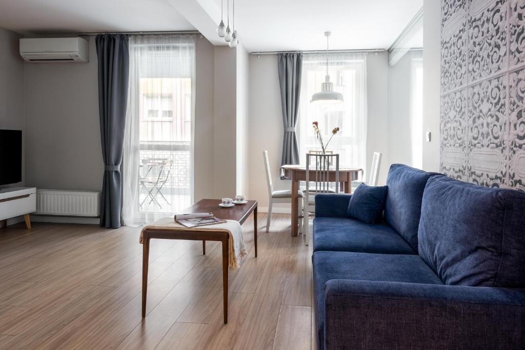 Część wypoczynkowa w obiekcie apartamenty-wroc Golden House