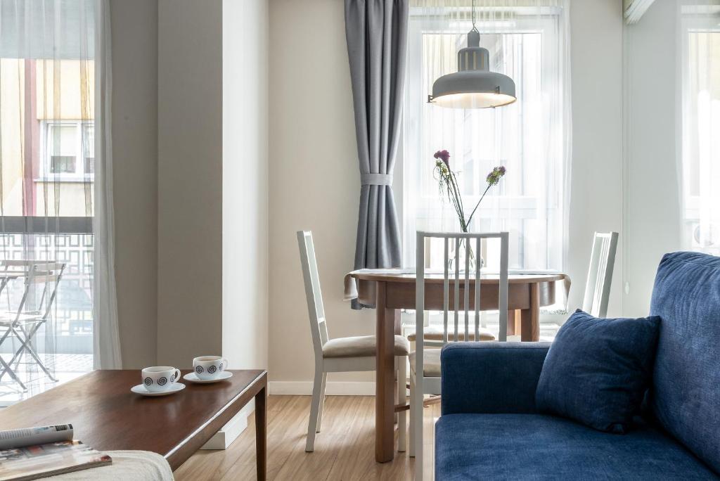 Część wypoczynkowa w obiekcie apartamenty-wroc Golden House