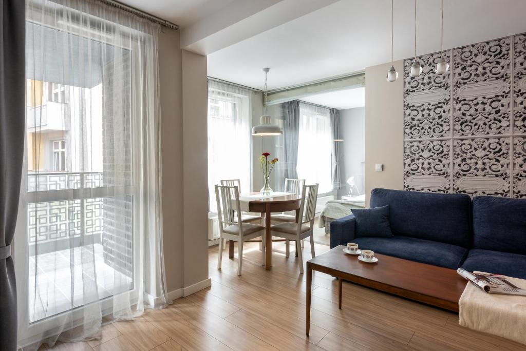 Część wypoczynkowa w obiekcie apartamenty-wroc Golden House