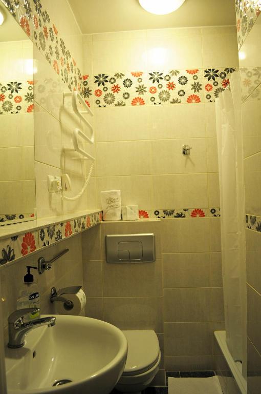Kúpeľňa v ubytovaní AGIS Pokoje Gościnne