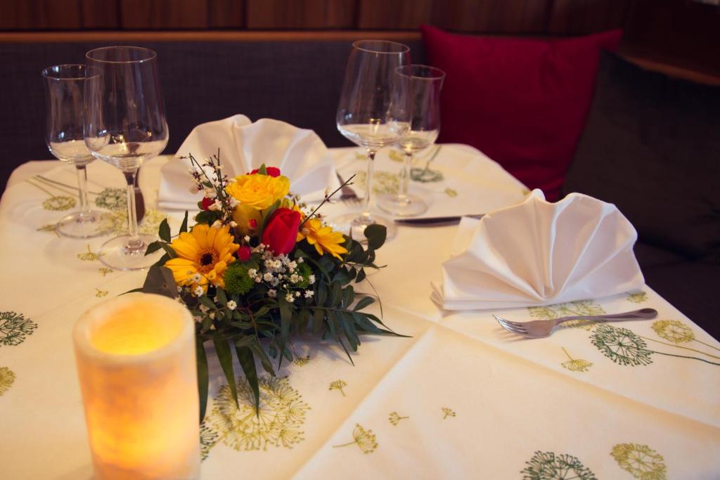 Nápoje v ubytování Hotel Landgasthof Gemmer