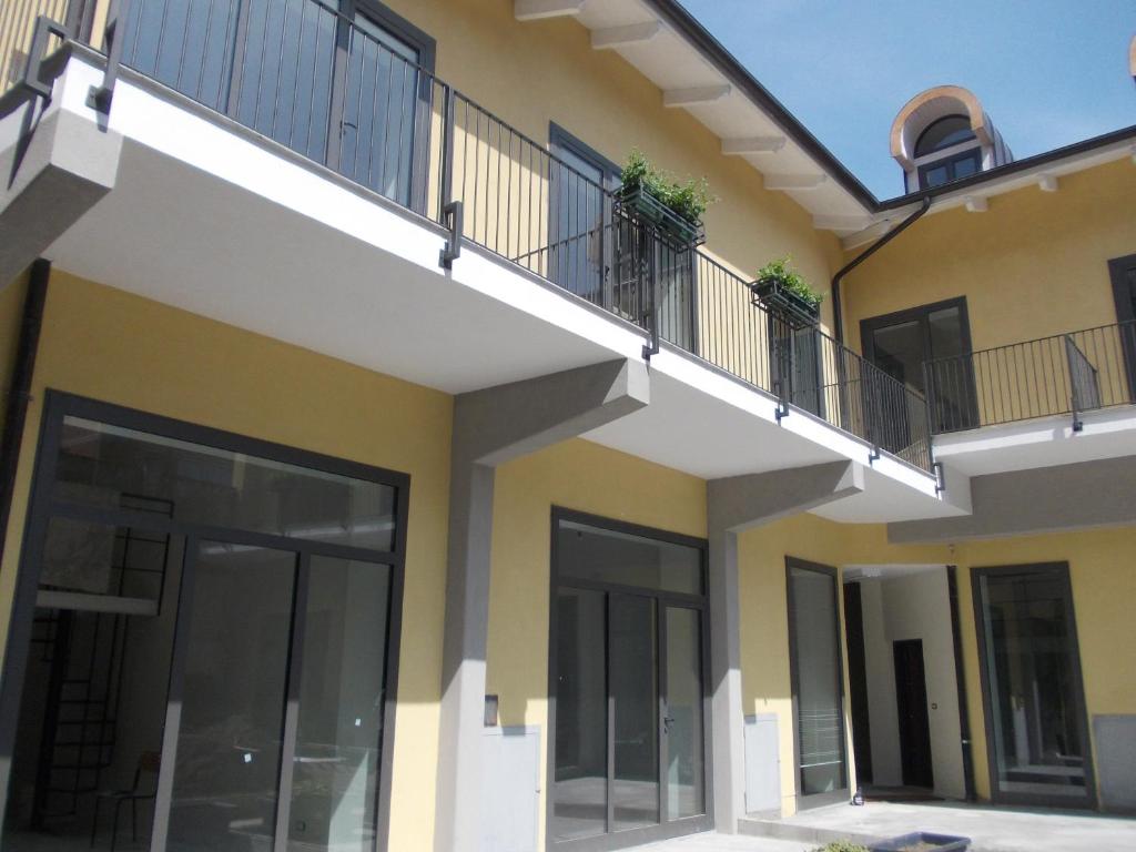 Budynek, w którym mieści się apartament