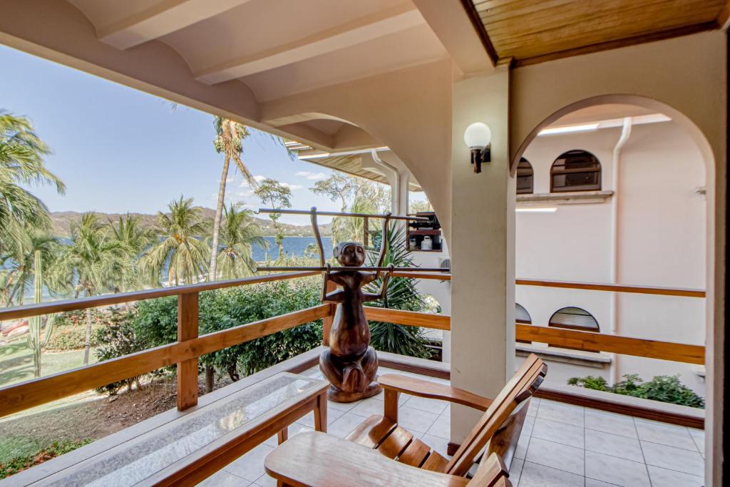 Balkón nebo terasa v ubytování Flamingo Marina Resort 413