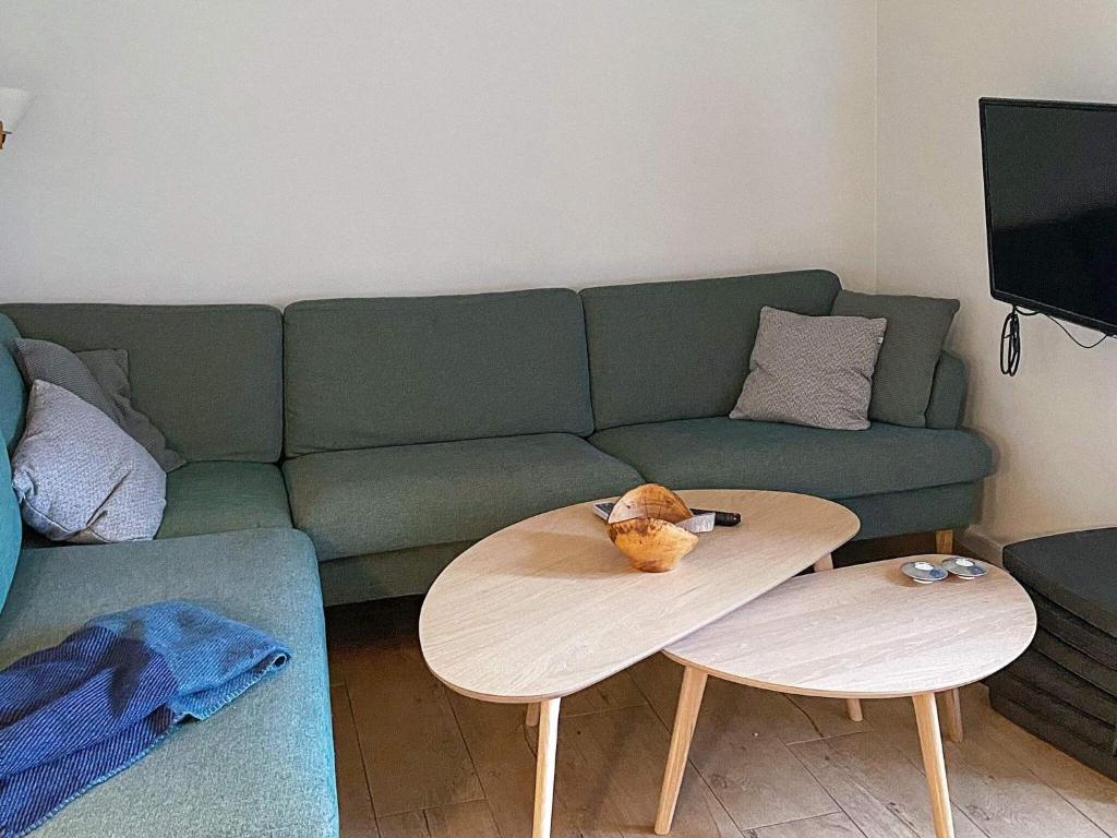 TV a/nebo společenská místnost v ubytování Holiday home Varde IV