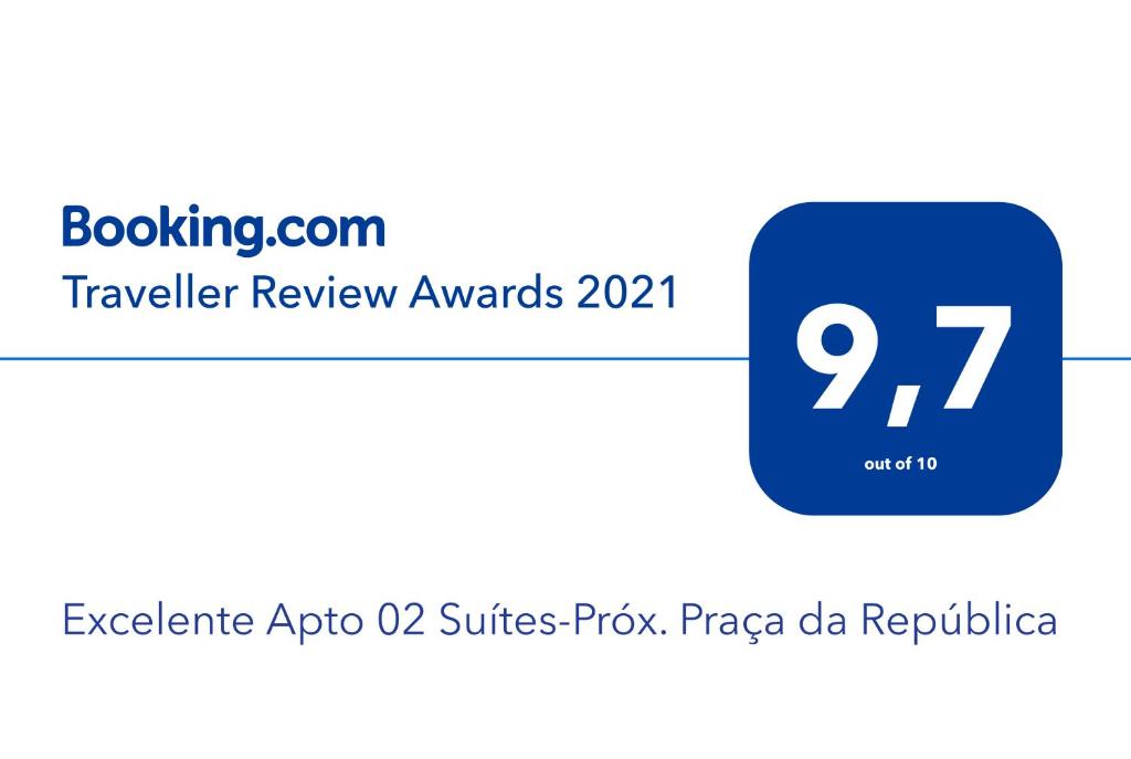  Excelente Apto 02 Suítes-Próx. Praça da República