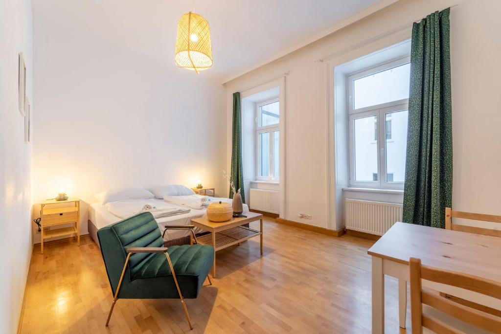 Część wypoczynkowa w obiekcie josef's home I Comfort Studio I City Center