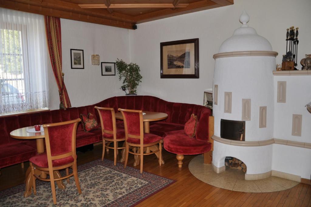 Posezení v ubytování Hotel Dolomiten