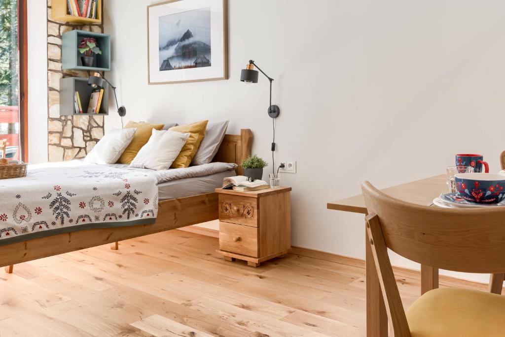 Posedenie v ubytovaní Kościelisko Apartament Przy Dolince