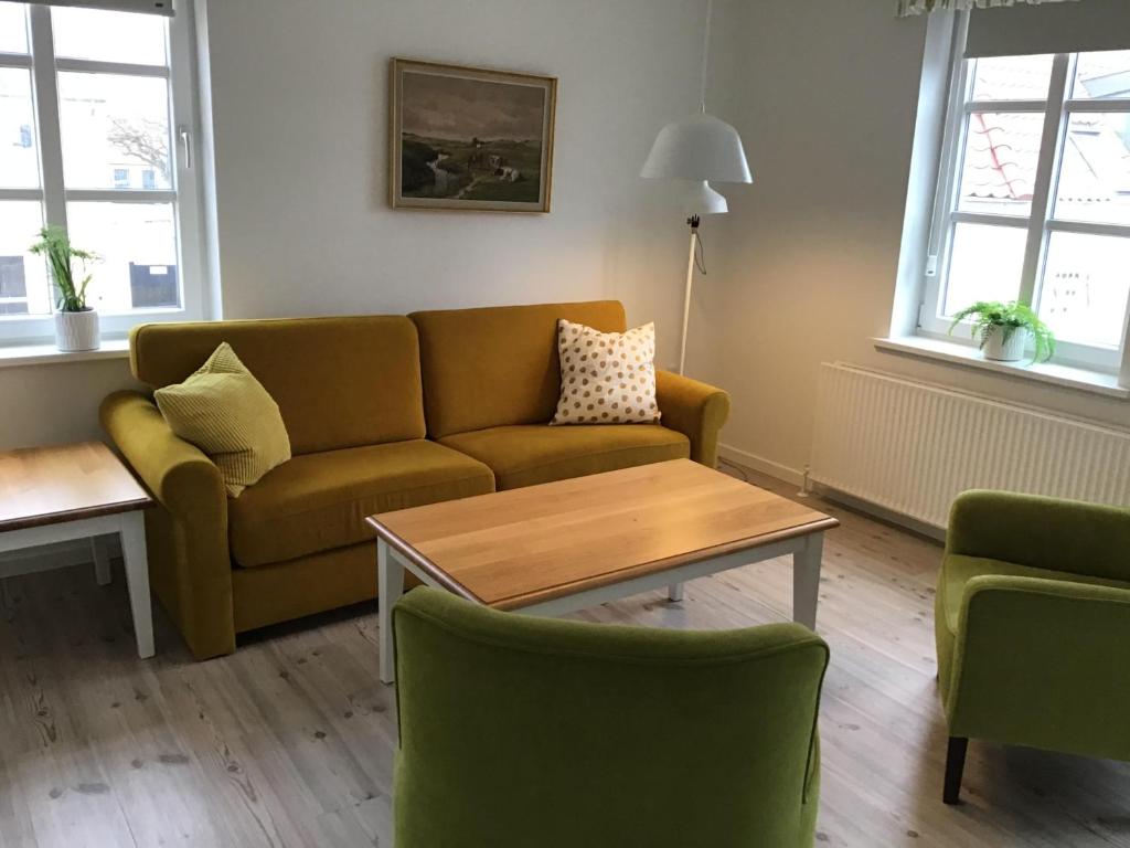 Posezení v ubytování Løkken Badehotel Apartments