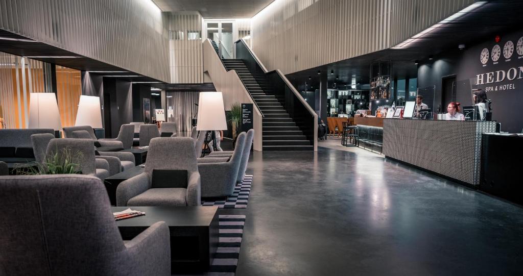 Istumisnurk majutusasutuses Hedon Spa & Hotel