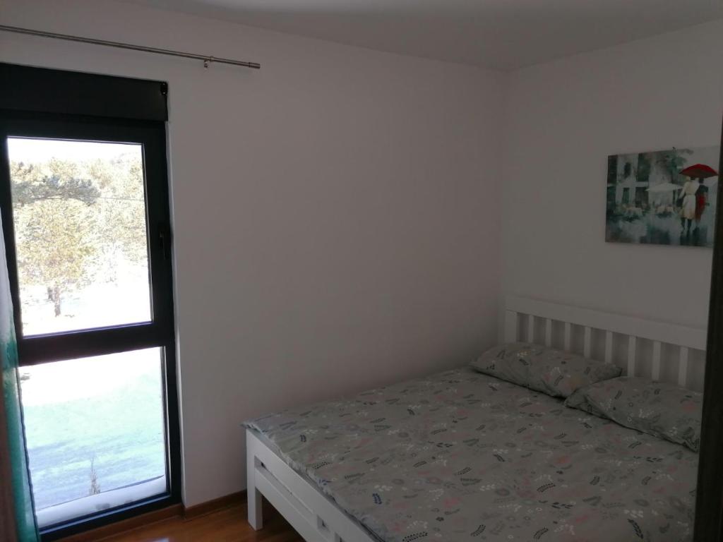 Postel nebo postele na pokoji v ubytování Milan ex SMILE 2