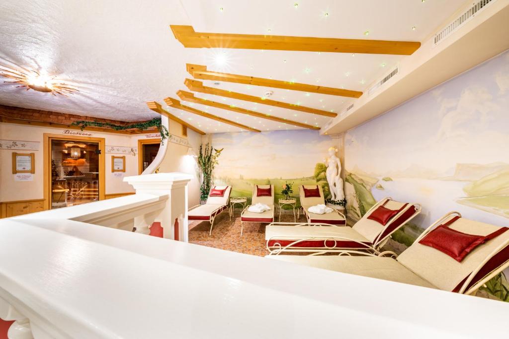 Posezení v ubytování Hotel Pramstraller