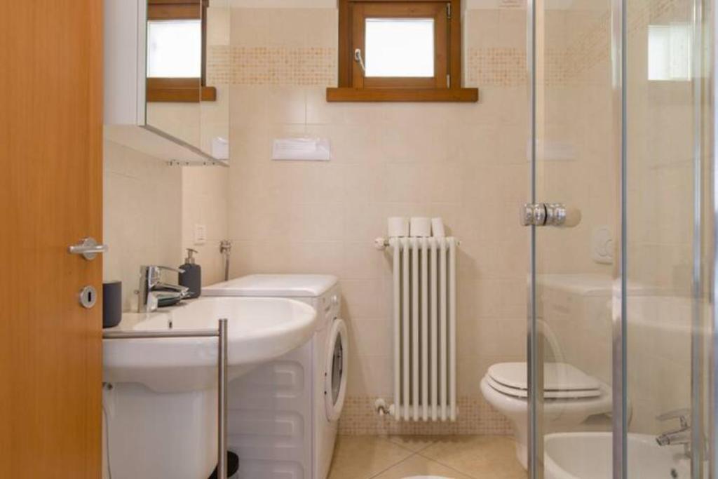 Koupelna v ubytování Casa Giulia