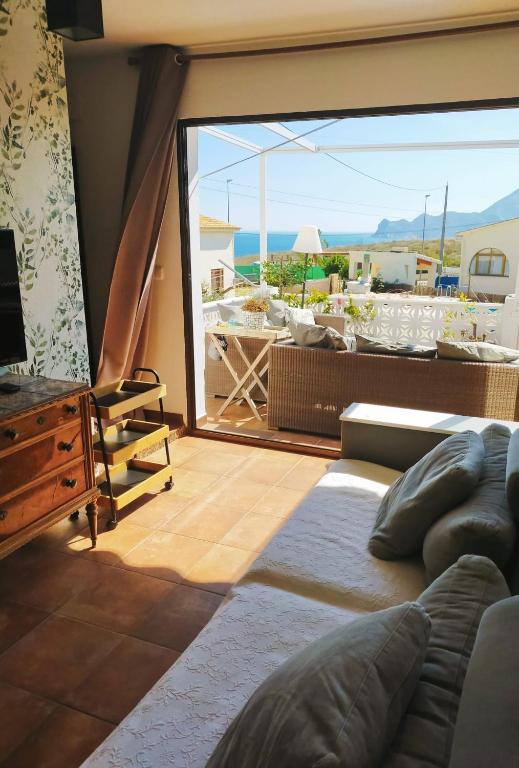 A seating area at Casa Fleur Casco Antiguo Altea con Piscina privada y Jardin