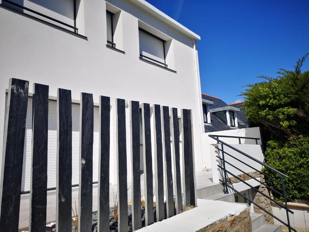 Budova, kde se prázdninový dům nachází