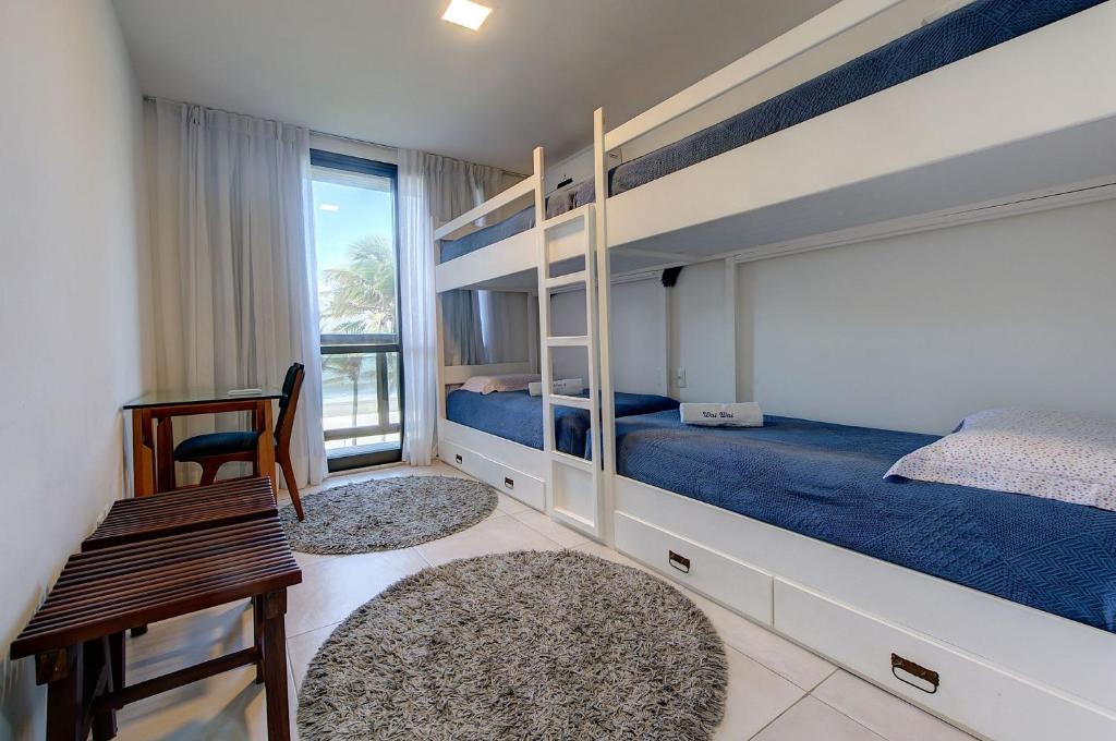 Apartamento Frente Mar Decorado e Completo no WaiWai por Carpediem