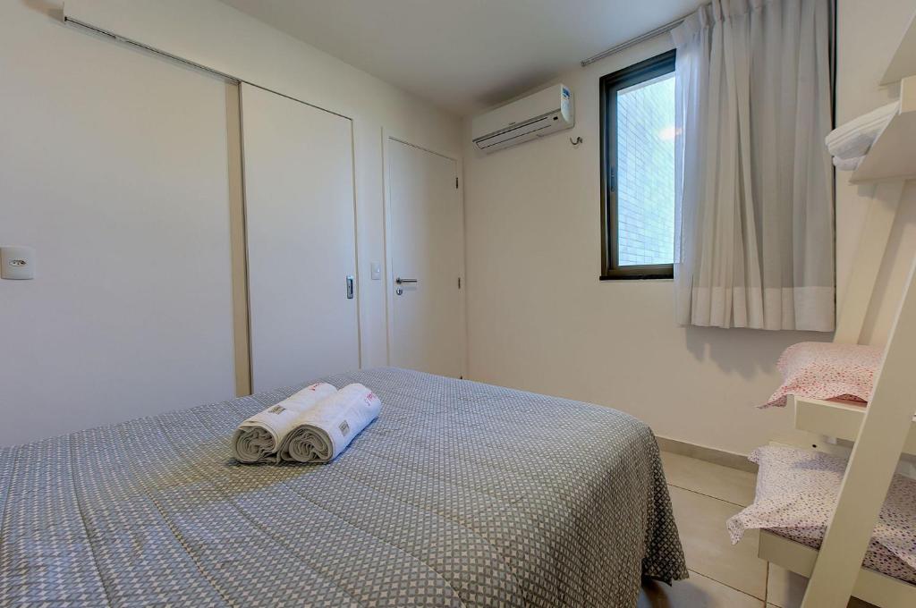  Apartamento Frente Mar Decorado e Completo no WaiWai por Carpediem