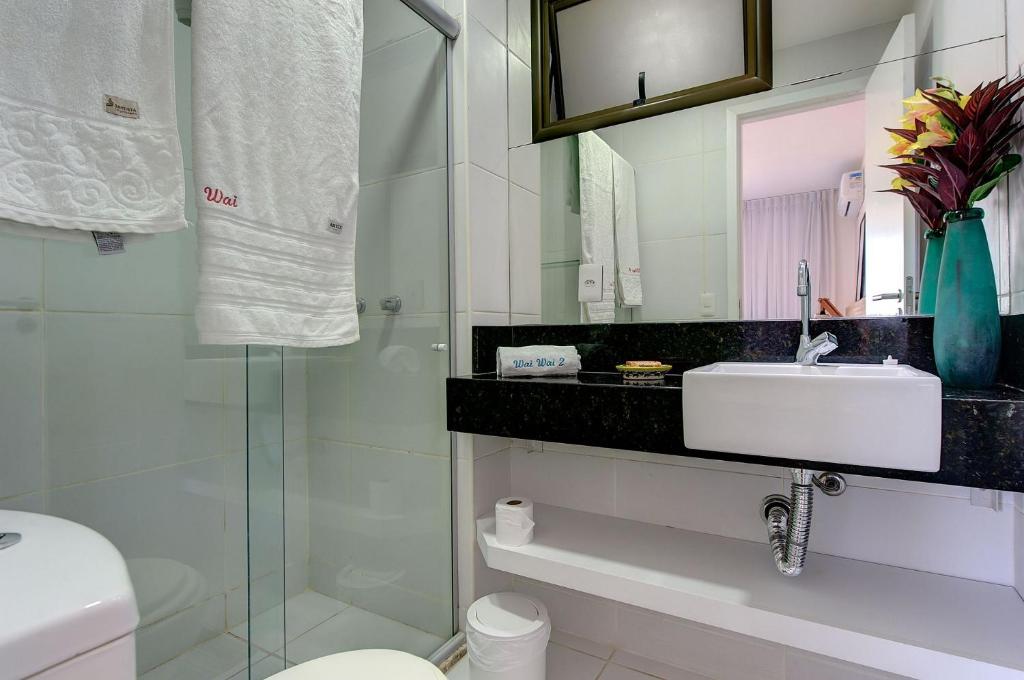  Apartamento Frente Mar Decorado e Completo no WaiWai por Carpediem