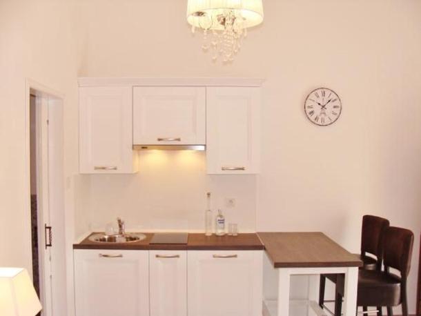 Kuchyňa alebo kuchynka v ubytovaní Studio apartment in Icici with Air condition, WIFI (4674-2)
