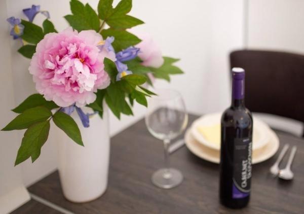 Nápoje v ubytovaní Studio apartment in Icici with Air condition, WIFI (4674-2)