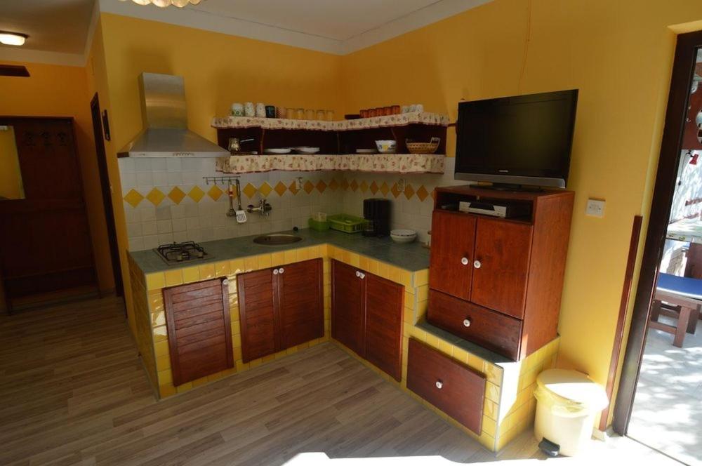 Kuchyňa alebo kuchynka v ubytovaní Guesthouse Losinj (4241)