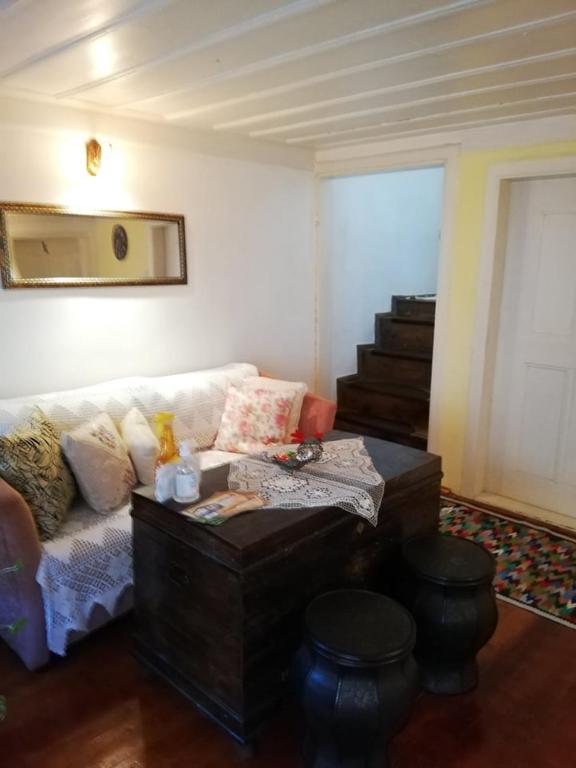 Posezení v ubytování Guest House Vodolei