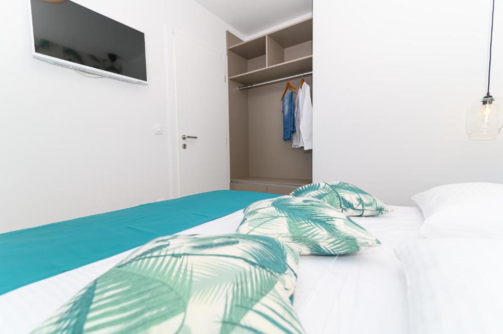 Posteľ alebo postele v izbe v ubytovaní Hygge Boutique Apartment