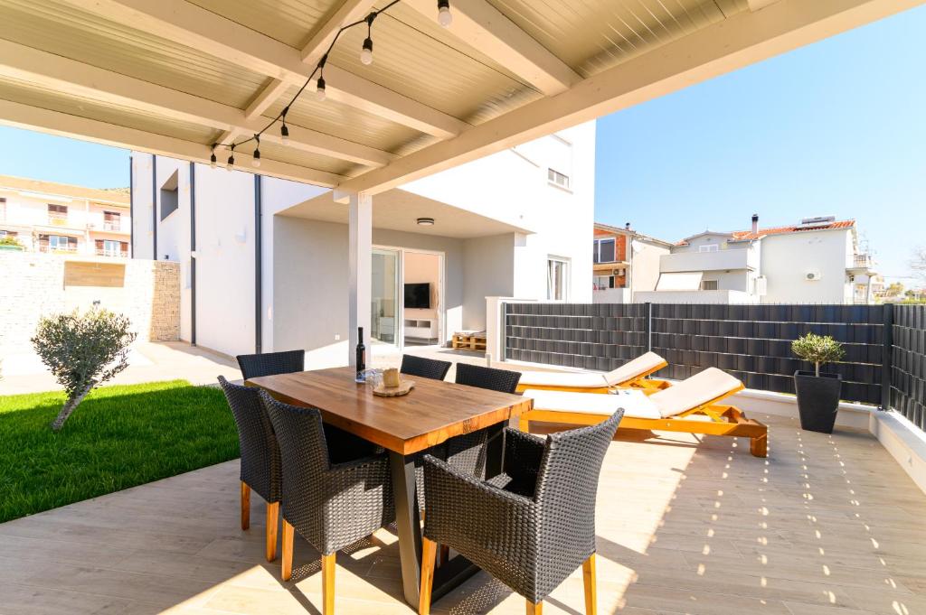 Balkón alebo terasa v ubytovaní Hygge Boutique Apartment