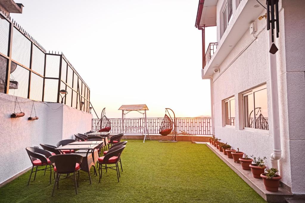 Balkón nebo terasa v ubytování Hotel The Pride