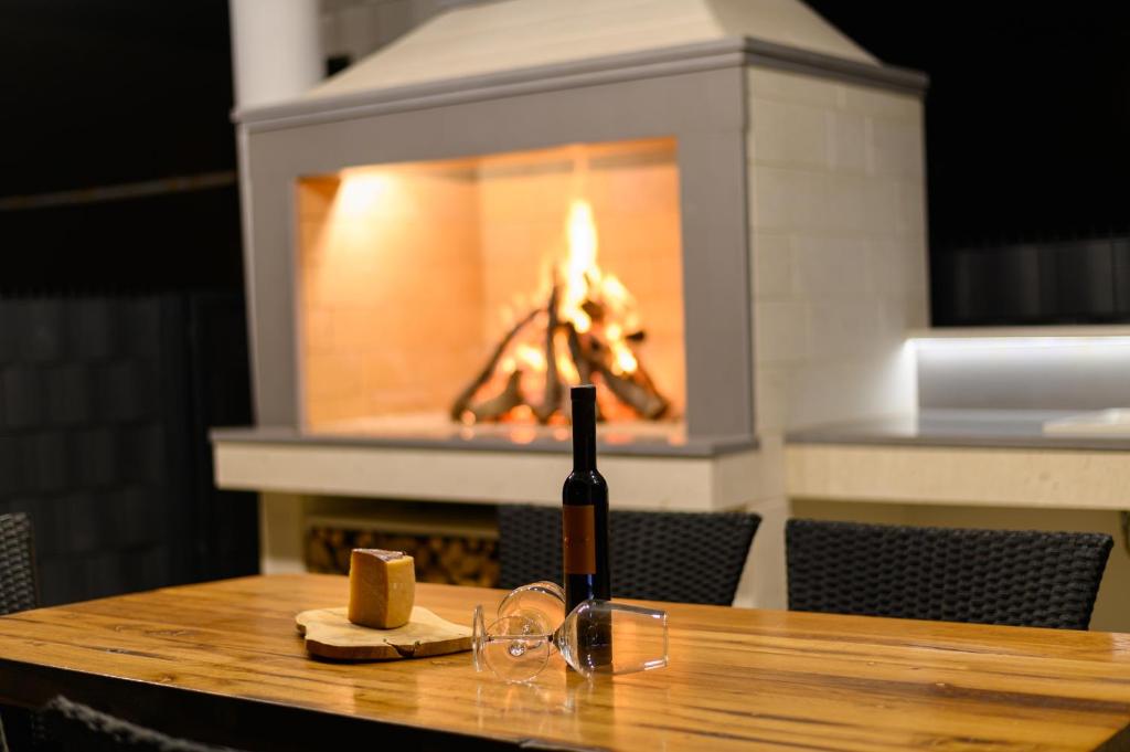 Nápoje v ubytovaní Hygge Boutique Apartment
