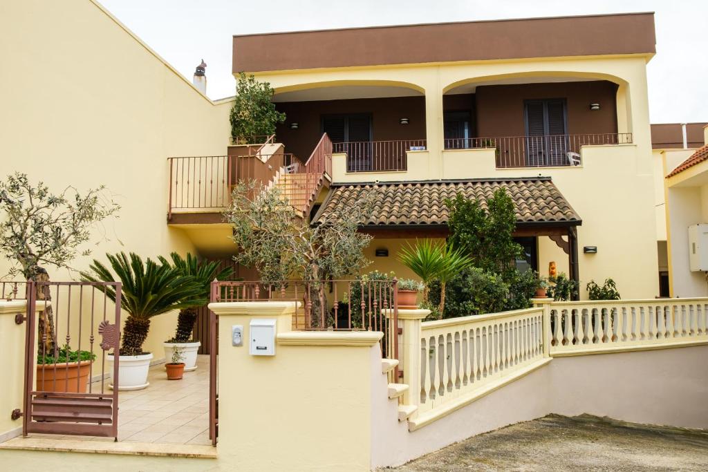 Budova, kde se bed and breakfast nachází