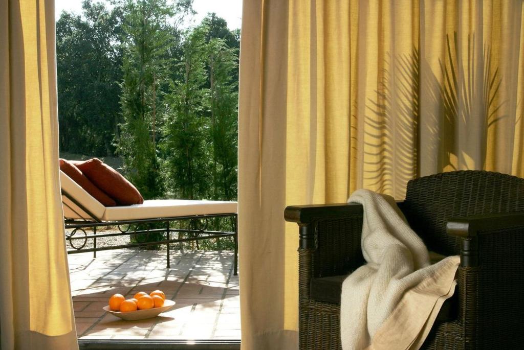 Balkón nebo terasa v ubytování Mas Salvi Country Boutique Hotel