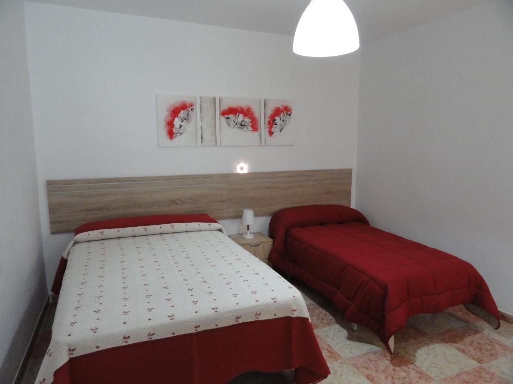 Posteľ alebo postele v izbe v ubytovaní Casa Rural "Aires de Cazorla"