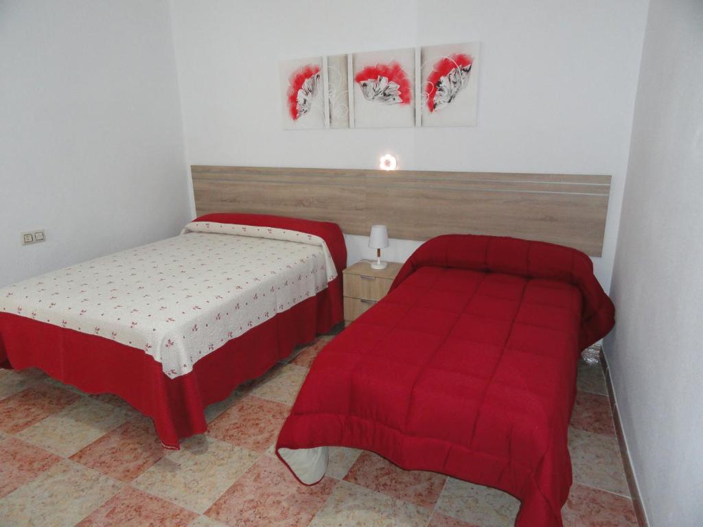 Posteľ alebo postele v izbe v ubytovaní Casa Rural "Aires de Cazorla"