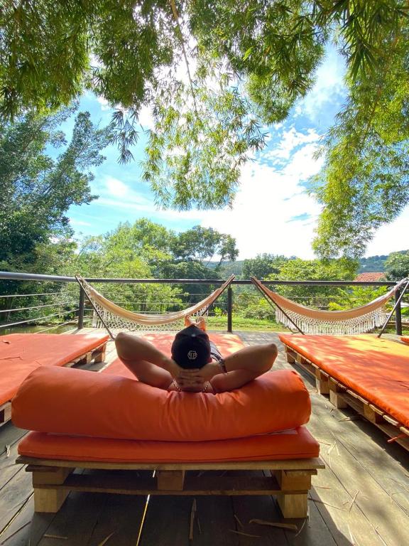 Balkón nebo terasa v ubytování Hotel Casas de Campo El Ciruelo