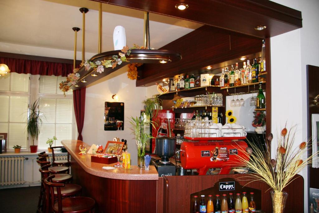 Lounge nebo bar v ubytování Penzion Loreta