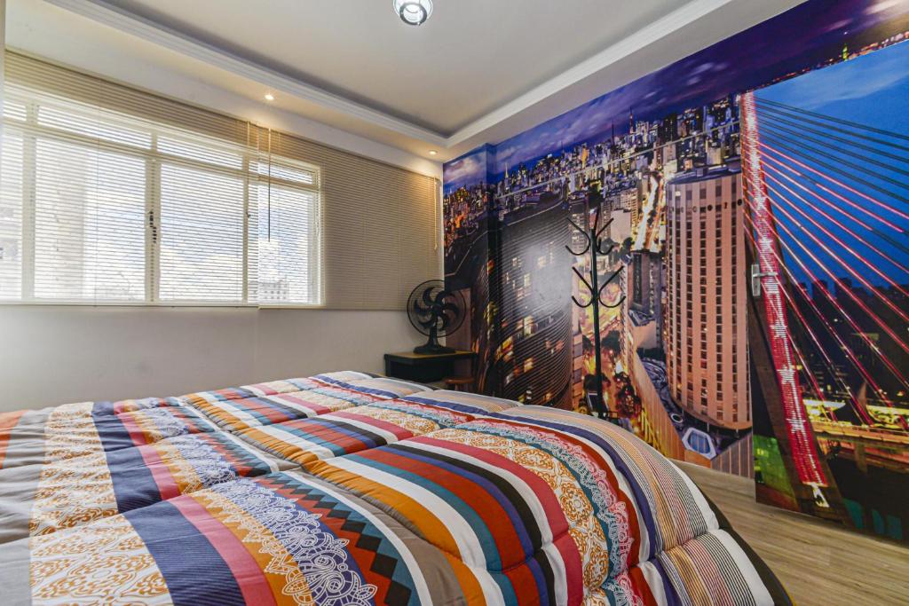  Apartamento com WiFi na regiao central de SP