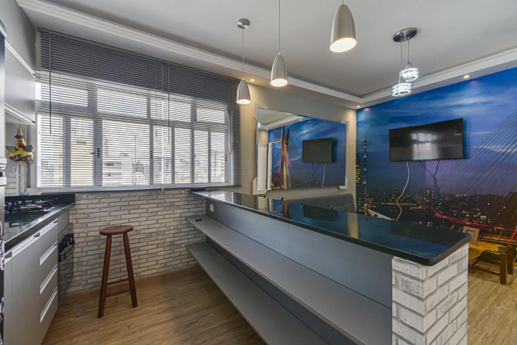  Apartamento com WiFi na regiao central de SP