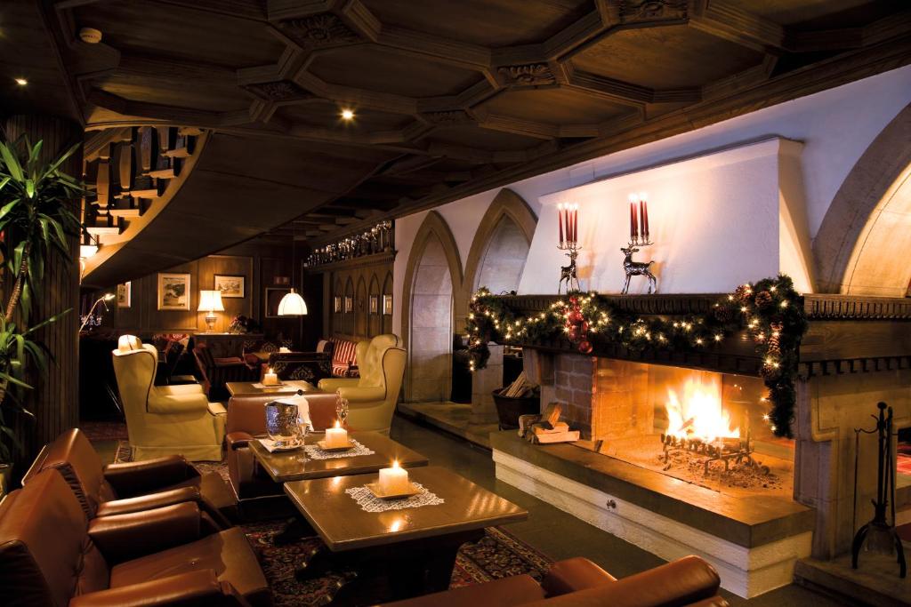 Posezení v ubytování Hotel Aaritz