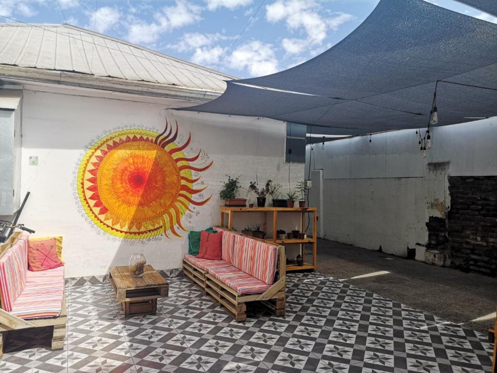 Posezení v ubytování Hostal Vitalia
