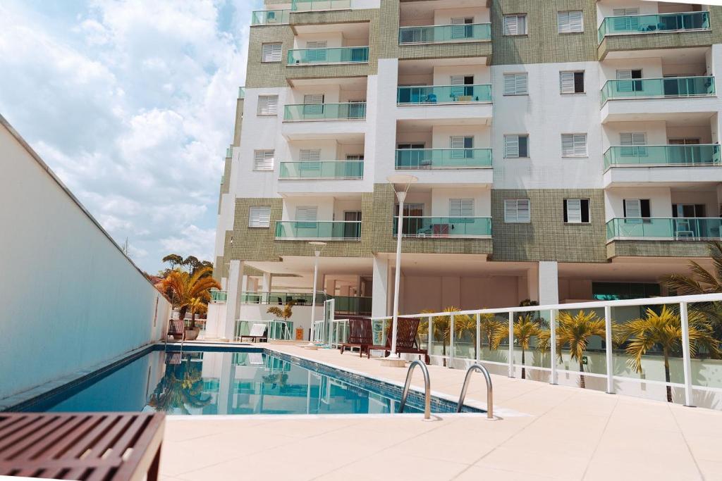 Apartamento novo com ar condicionado a 250 metros do mar!