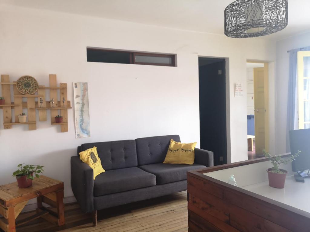 Posezení v ubytování Hostal Vitalia