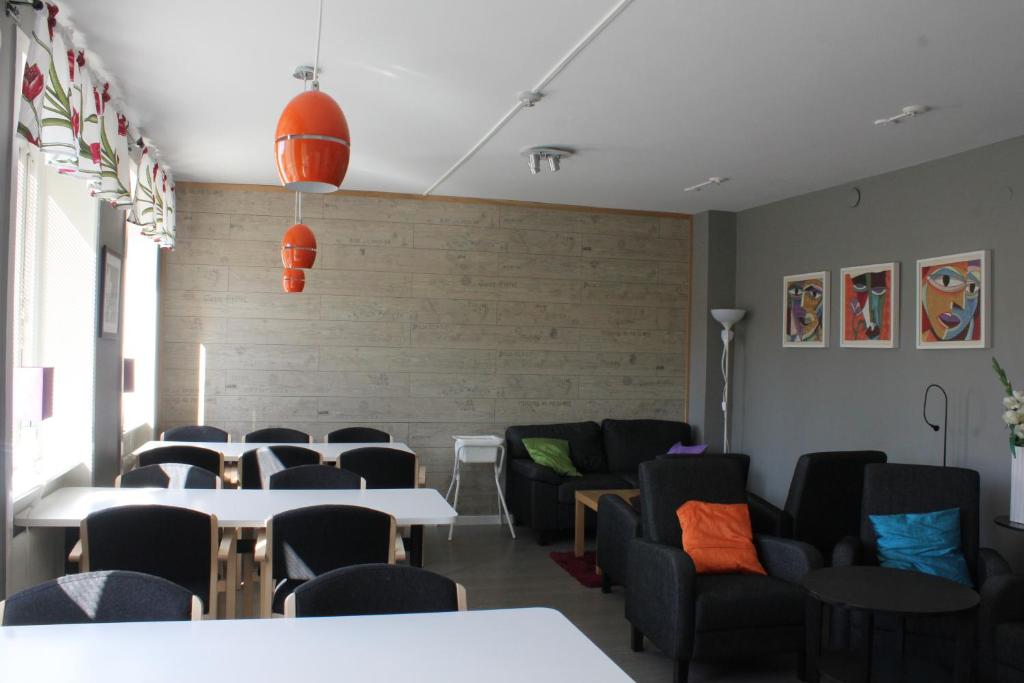 Posezení v ubytování Hotel Tre Stockar